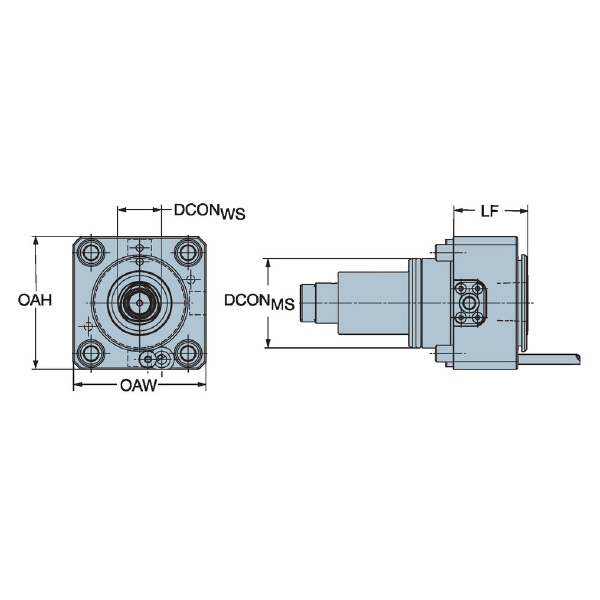 サンドビック（株） クランピングユニット 【E】 C3-DNE クランピングユニット　【Ｅ】 C3-DNE-EM55A-I-HS
