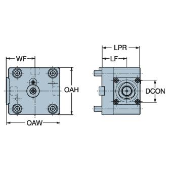 サンドビック（株） クランピングユニット 【E】 C6-TLE クランピングユニット　【Ｅ】 C6-TLE-EM65C