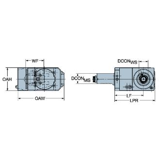 サンドビック（株） クランピングユニット 【E】 C4-DNI クランピングユニット　【Ｅ】 C4-DNI-VD40A-I