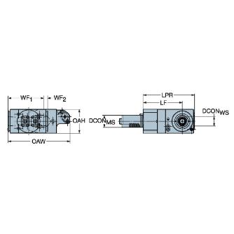サンドビック（株） クランピングユニット 【E】 C4-DNI クランピングユニット　【Ｅ】 C4-DNI-MZ40V-DTE
