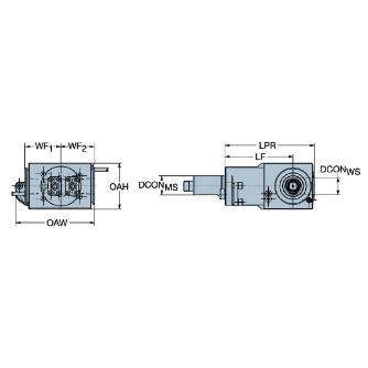 サンドビック（株） クランピングユニット 【E】 C4-DNI クランピングユニット　【Ｅ】 C4-DNI-MZ40X-DTE