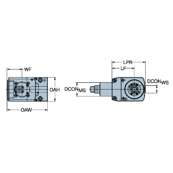 サンドビック（株） 回転工具ホルダ C4-DNI 回転工具ホルダ　【Ｅ】 C4-DNI-MS-A-I-A