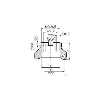 住友電気工業（株） SEC－スミデュアルミル カッタ DMSW-RS ＳＥＣ－スミデュアルミル　カッタ DMSW08160RS10