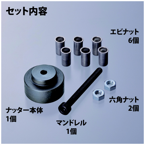 （株）ロブテックス ちょっとナッター2(M4用) ちょっとナッター２（Ｍ４用） HNC24M