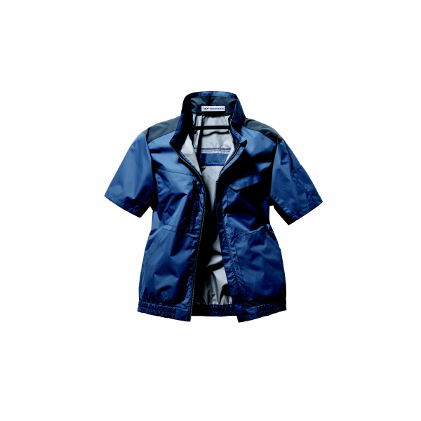 日新被服（株） 半袖ブルゾン TRA1751-02 半袖ブルゾン TRA1751-02-L ﾈｲﾋﾞｰ