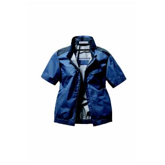 日新被服（株） 半袖ブルゾン TRA1751-02 半袖ブルゾン TRA1751-02-4L ﾈｲﾋﾞｰ