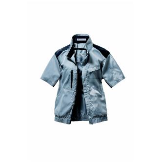 日新被服（株） 半袖ブルゾン TRA1751-39 半袖ブルゾン TRA1751-39-5L ｸﾞﾚｰ
