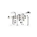 （株）ミツトヨ マイクロメータヘッド MHC マイクロメータヘッド MHC1-6.5MA 148-303-10