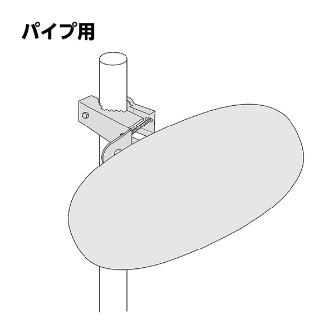 コミー（株） スーパーオーバル(パイプ用金具付) SF スーパーオーバル（パイプ用金具付） SF68TP