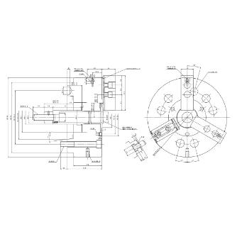 豊和工業（株） セレーテッドチャック H01MA セレーテッドチャック H01MA10 A8-J P=1.5