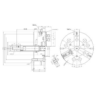 豊和工業（株） セレーテッドチャック H3KS セレーテッドチャック H3KS10