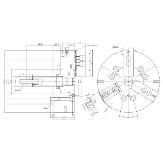 豊和工業（株） セレーテッドチャック H3KS セレーテッドチャック H3KS12