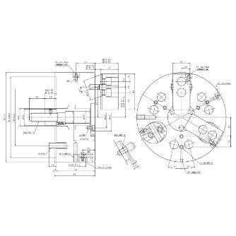 豊和工業（株） ドローダウンチャック(流路付) H011MC ドローダウンチャック（流路付） H011MC8 Z