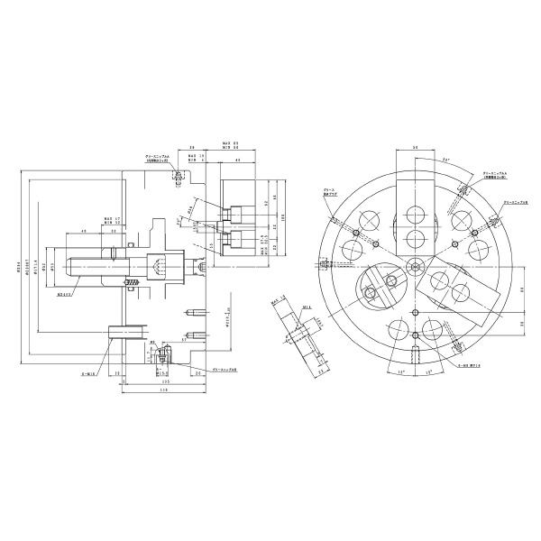 豊和工業（株） ドローダウンチャック H013MC ドローダウンチャック H013MC-10