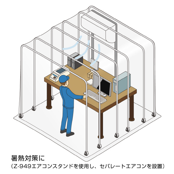 ホーザン株式会社 遮蔽ブース Z 遮蔽ブース Z-902-B2