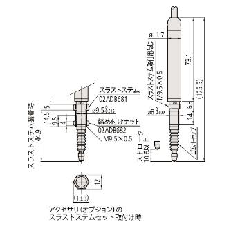 （株）ミツトヨ リニヤゲージ LG リニヤゲージ LG200-110 542-186