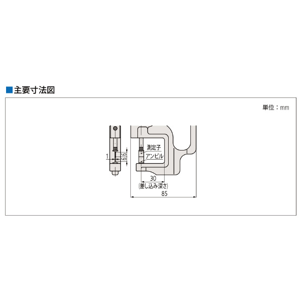 （株）ミツトヨ ブレードシックネス 547-315A ブレードシックネス 547-315A
