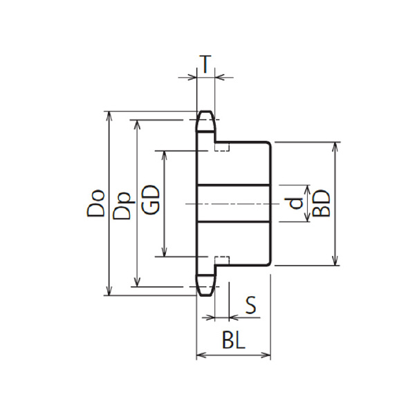 片山チエン（株） シタアナスプロケット NK80B シタアナスプロケット NK80B37