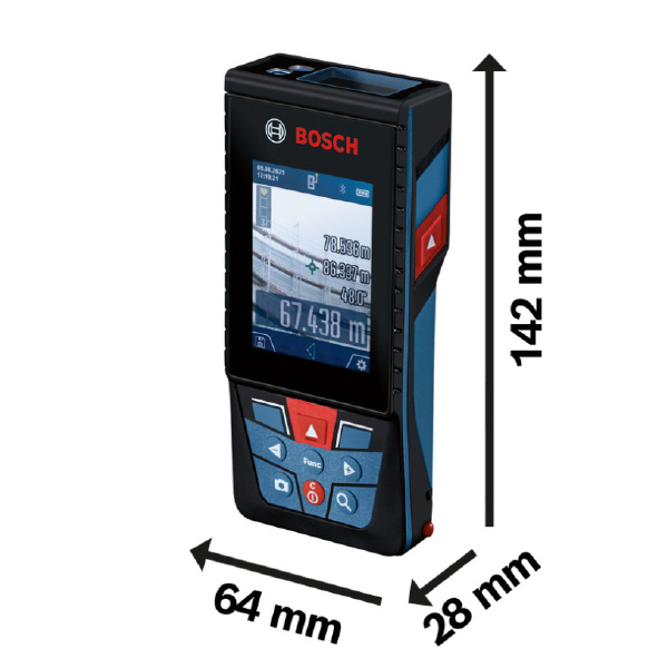 ボッシュ（株） データ転送レーザー距離計 レーザー距離計 GLM150-27C