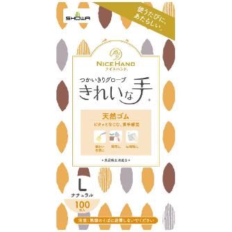 ショーワグローブ（株） きれいな手つかいきりグローブ 100枚入 NHKTTGNR きれいな手つかいきりグローブ　１００枚入 NHKTTGNR-100PL