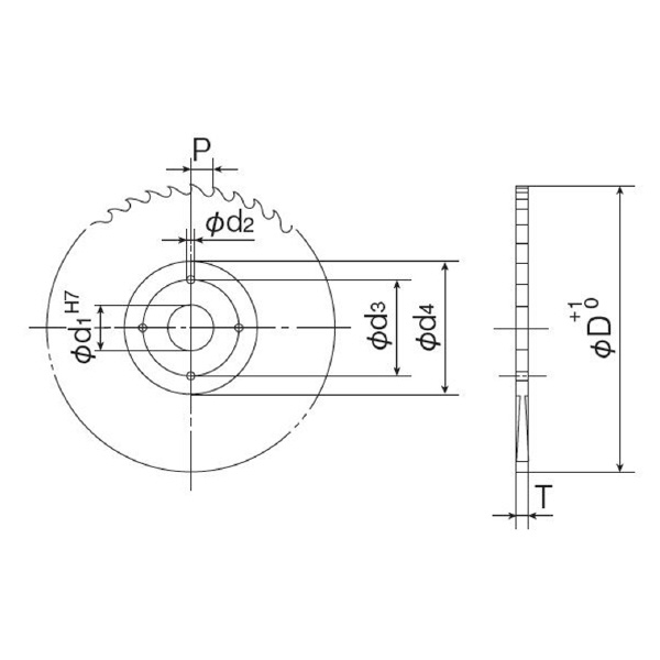 岡﨑精工（株） 切断用メタルソー CMS 切断用メタルソー CMS01 250X1.5X32 ﾏﾙﾊ