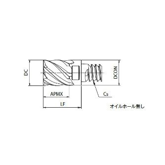 オーエスジー（株） PHOENIX ヘッド交換式エンドミル高硬度鋼用多刃スクエア PXM PXSH ヘッド交換式エンドミル／ＰＨＯＥＮＩＸ PXSH200C20-06R000 XP6703