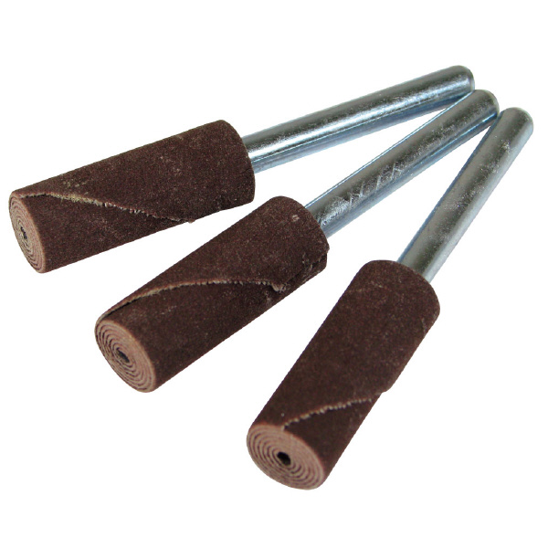 柳瀬（株） 軸付カートリッジロール ストレート型 軸付カートリッジロール　ストレート型 RS154010 15X40X6 #240