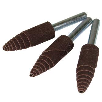 柳瀬（株） 軸付カートリッジロール テーパー型 軸付カートリッジロール　テーパー型 RT154012 15X40X6 #400