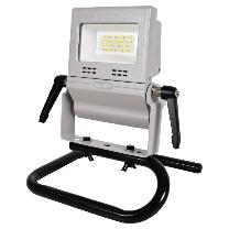 日動工業（株） フラットライト10W 床スタンドセット LEN-FH10S-SL-50K