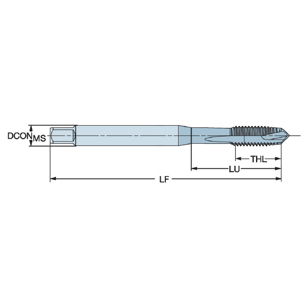 サンドビック（株） コロタップ200 ポイントタップ 【D】 T200-MM コロタップ２００　ポイントタップ　【Ｄ】 T200-MM100AA-M4 C110