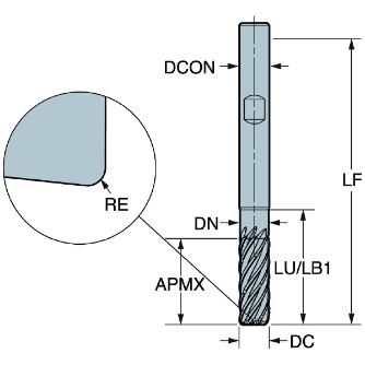 サンドビック（株） CoroMillDuraエンドミル【E】 1K357 ＣｏｒｏＭｉｌｌＤｕｒａエンドミル【Ｅ】 1K357-2000-400-XD 1730