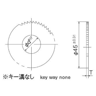 岡﨑精工（株） スリワリフライス(TIN) TSFM スリワリフライス（ＴＩＮ） TSFM 45X0.3X15.875X90NT