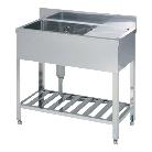 アズワン（株） 流し台(一槽水切付) 1-6634