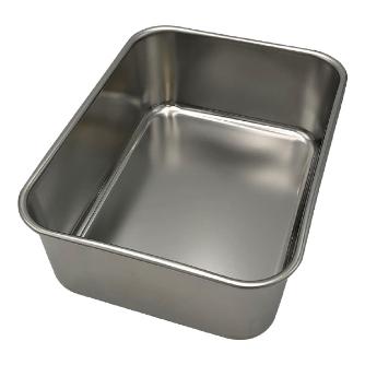 アズワン（株） ステンレス深型組バット 1-4529 ステンレス深型組バット　４号 1-4529-08