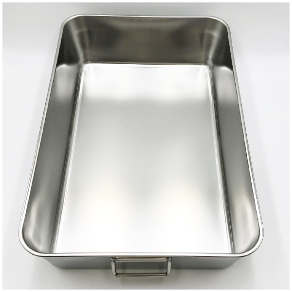 アズワン（株） ステンレス角型バット 1-4534 ステンレス角型バット　２枚取り 1-4534-07