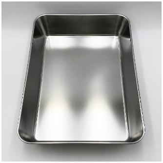 アズワン（株） ステンレス角型バット 1-4534 ステンレス角型バット　３枚取り 1-4534-06