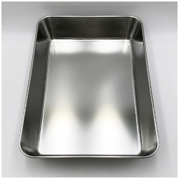 アズワン（株） ステンレス角型バット 1-4534 ステンレス角型バット　３枚取り 1-4534-06