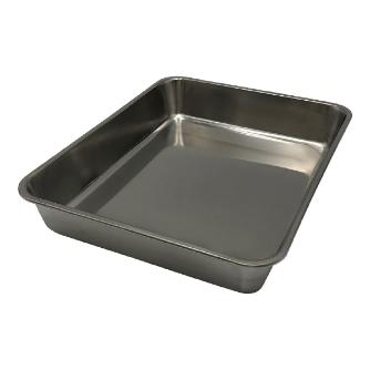 アズワン（株） ステンレス角型バット 1-4534 ステンレス角型バット　１２枚取り 1-4534-04