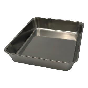 アズワン（株） ステンレス角型バット 1-4534 ステンレス角型バット　１５枚取り 1-4534-03