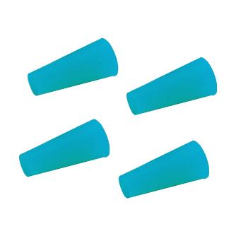 アズワン（株） シリコーンロング栓 1-4420 シリコーンロング栓９　グリーン　１００入 1-4420-09