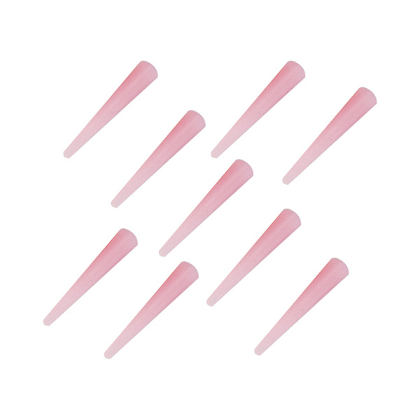 アズワン（株） シリコーンロング栓 1-4420 シリコーンロング栓８　ピンク　１００入 1-4420-08