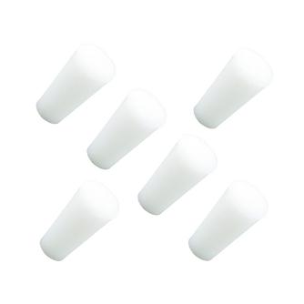 アズワン（株） シリコーンロング栓 1-4420 シリコーンロング栓７　白　１００入 1-4420-07