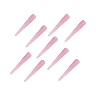 アズワン（株） シリコーンロング栓 1-4420 シリコーンロング栓５　ピンク　１００入 1-4420-05