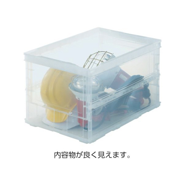 アズワン（株） α折りたたみコンテナ 1-4707 α折りたたみコンテナーＴＲ－Ｓ２０　ＴＭ 1-4707-01