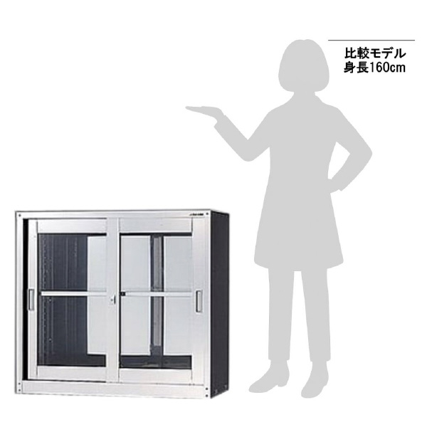 アズワン（株） ステンレス薬品保管庫 1-6169 ステンレス薬品保管庫　ＨＳ－９４５Ｇ 1-6169-02