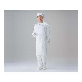 アズワン（株） 無塵衣AS240C 1-6361 無塵衣ＡＳ２４０Ｃ（男女兼用コート）ＬＬ 1-6361-03