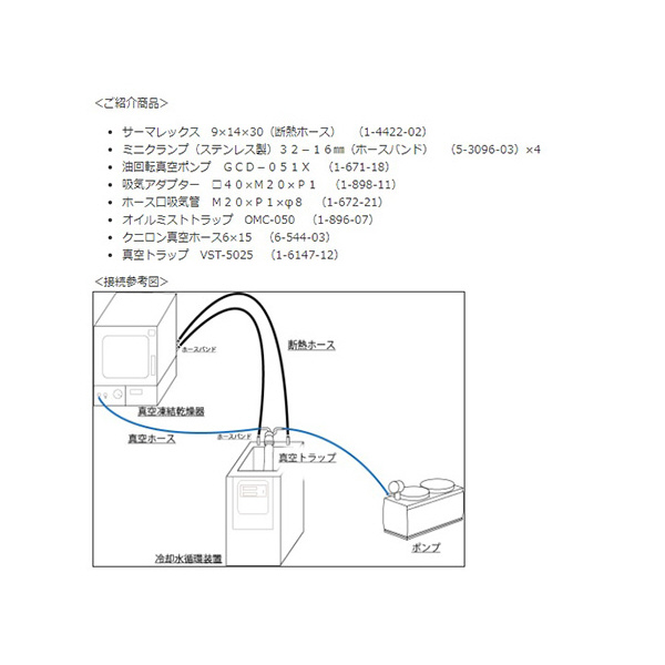 アズワン（株） 真空凍結乾燥器 VFD－03 1-6098-01 真空凍結乾燥器　ＶＦＤ－０３ 1-6098-01