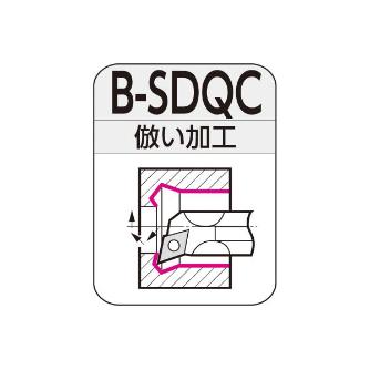 住友電気工業（株） SEC－ボーリングバイト B-SDQC ＳＥＣ－ボーリングバイト B10M-SDQCR0702-13