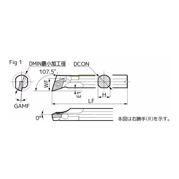 住友電気工業（株） SEC－ボーリングバイト B-SDQC ＳＥＣ－ボーリングバイト B20S-SDQCR11T3-25