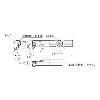 住友電気工業（株） SEC－ボーリングバイト B-SVUB ＳＥＣ－ボーリングバイト B16R-SVUBR1103-25